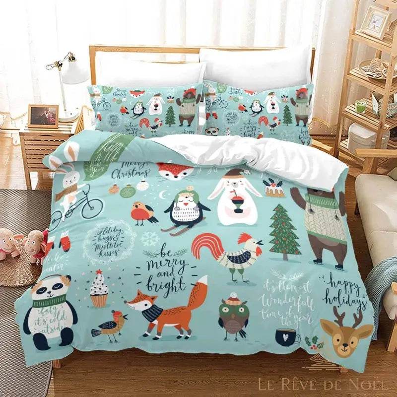 Housse de couette noël enfant